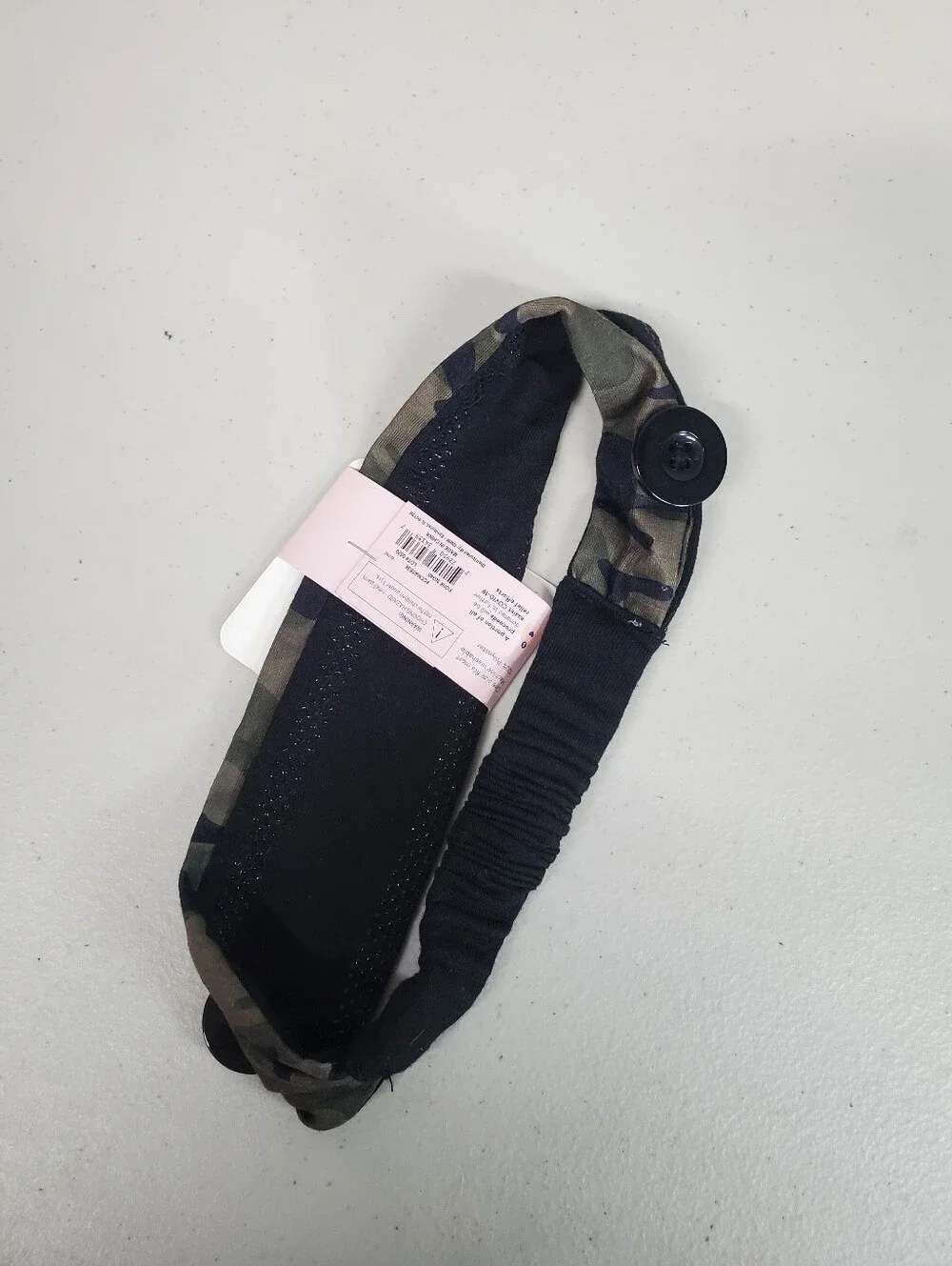 Nurse CNA MASKMATES Camo Stretch Headband Whimsygoth Punk Hospital